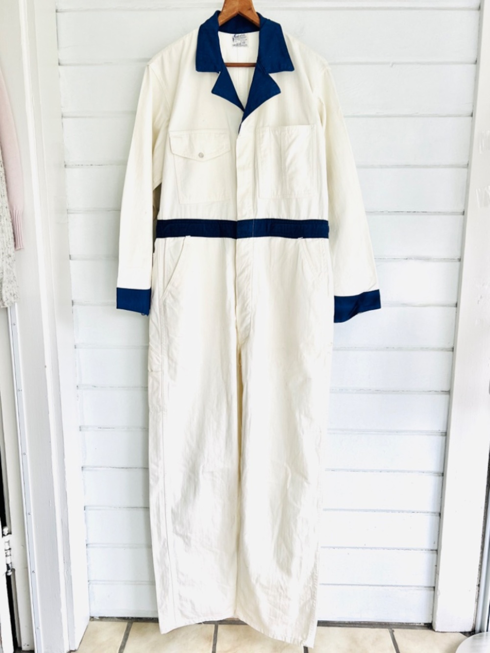 Men's 1940's-50's Cotton Twill Coverall by MASTERBILT - 40